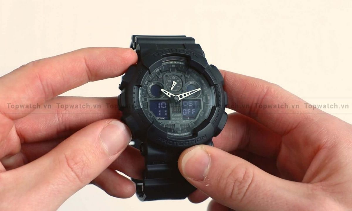 cách chỉnh giờ đồng hồ g shock thủ công
