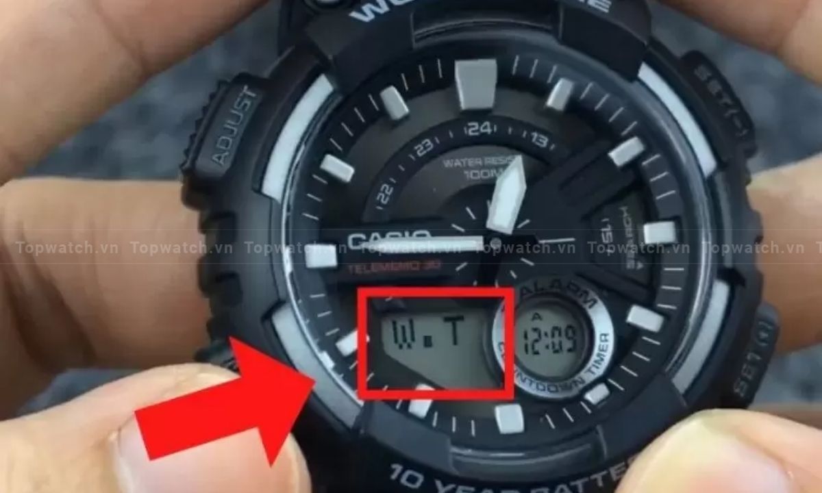 cách xem giờ worldtime trên đồng hồ g shock