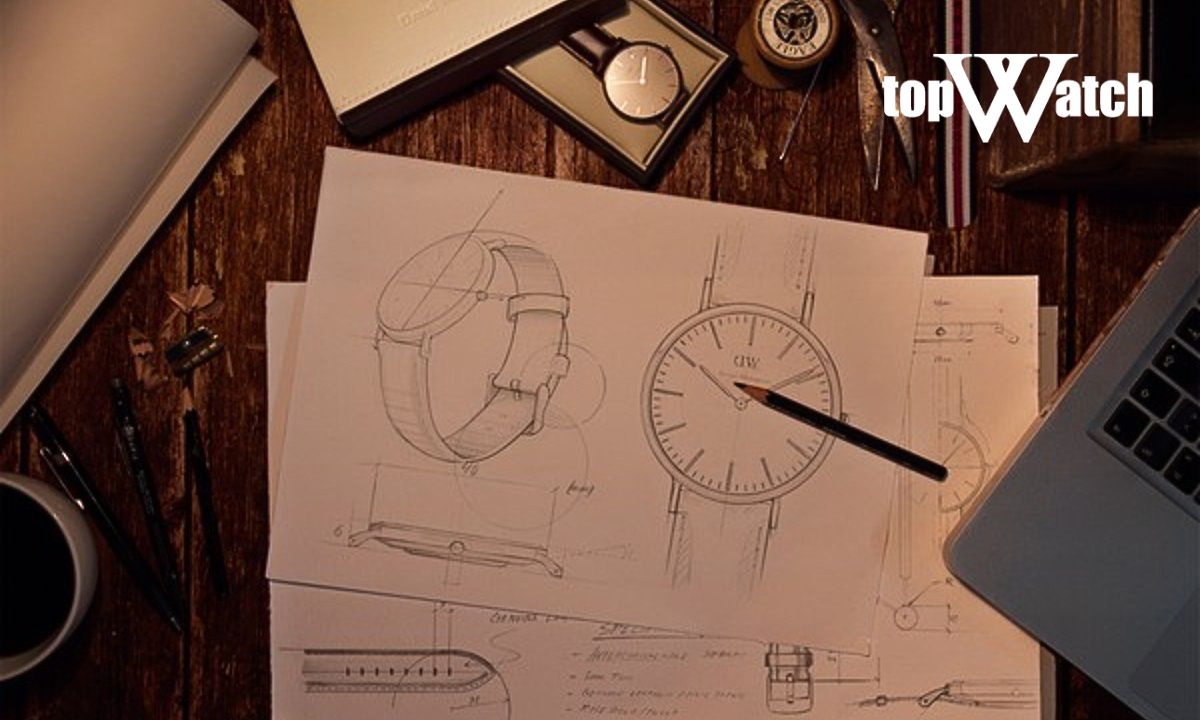 Đồng hồ DW của nước nào? Có tốt không? bản phác thảo đồng hồ dw