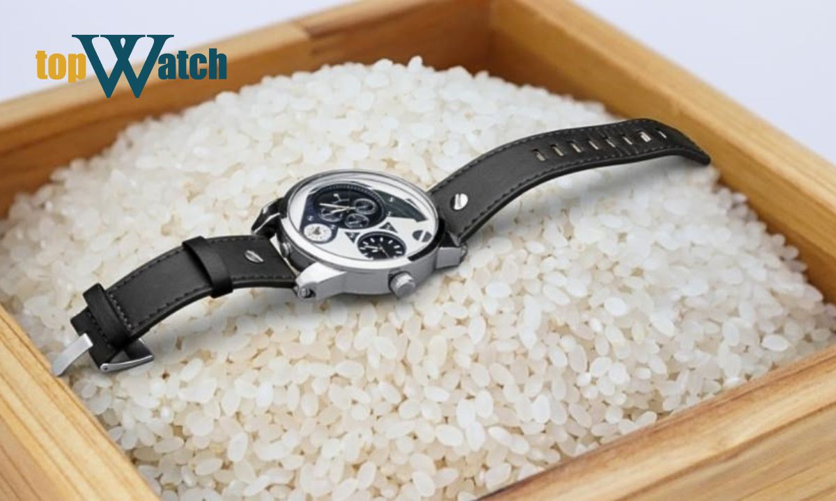 Hướng dẫn cách chữa đồng hồ bị hấp hơi nước đơn giản tại nhà gạo cũng giúp chữa đồng hồ hấp hơi nước