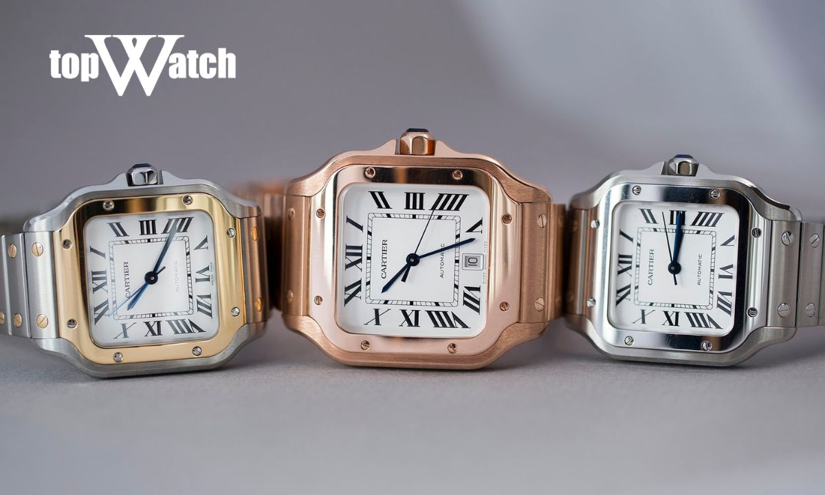 Đồng hồ Cartier của nước nào? TOP 4 dòng đồng hồ Cartier đáng chú ý nhất dòng cartier santos