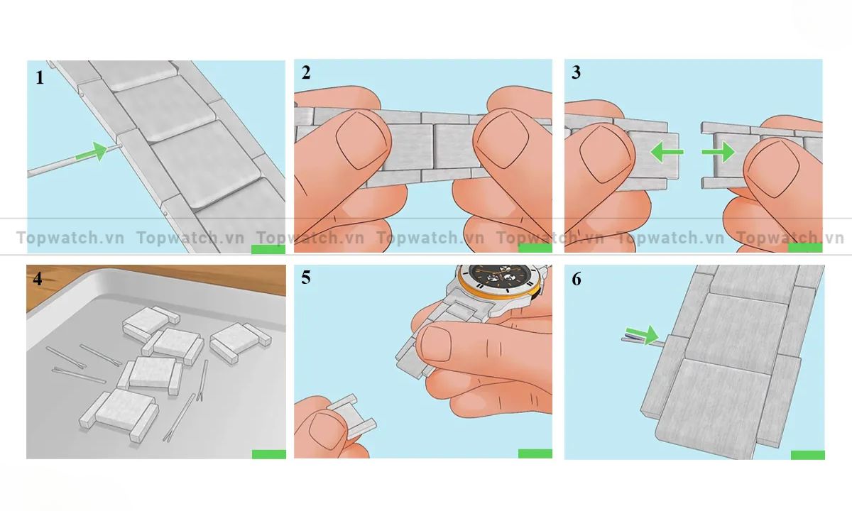 cách tháo mắt liên kết nhanh