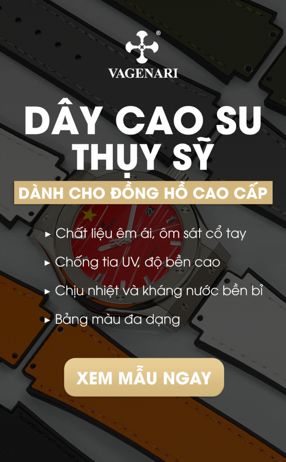 Dây cao su Thụy Sỹ Vagenari