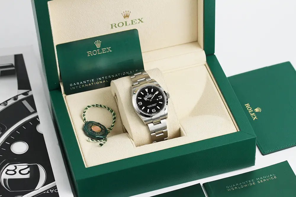 Rolex Explorer 124270 Mat So Den