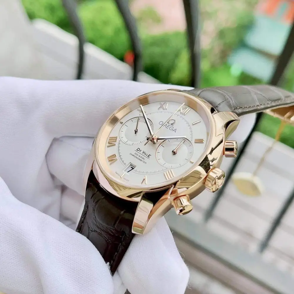 Đồng Hồ Omega De Ville Hour Vision Chronograph 431.53.42.51.02.001 (43153425102001) Đồng Hồ Omega De Ville Hour Vision Chronograph 431.53.42.51.02.001 (43153425102001) - Ảnh 4