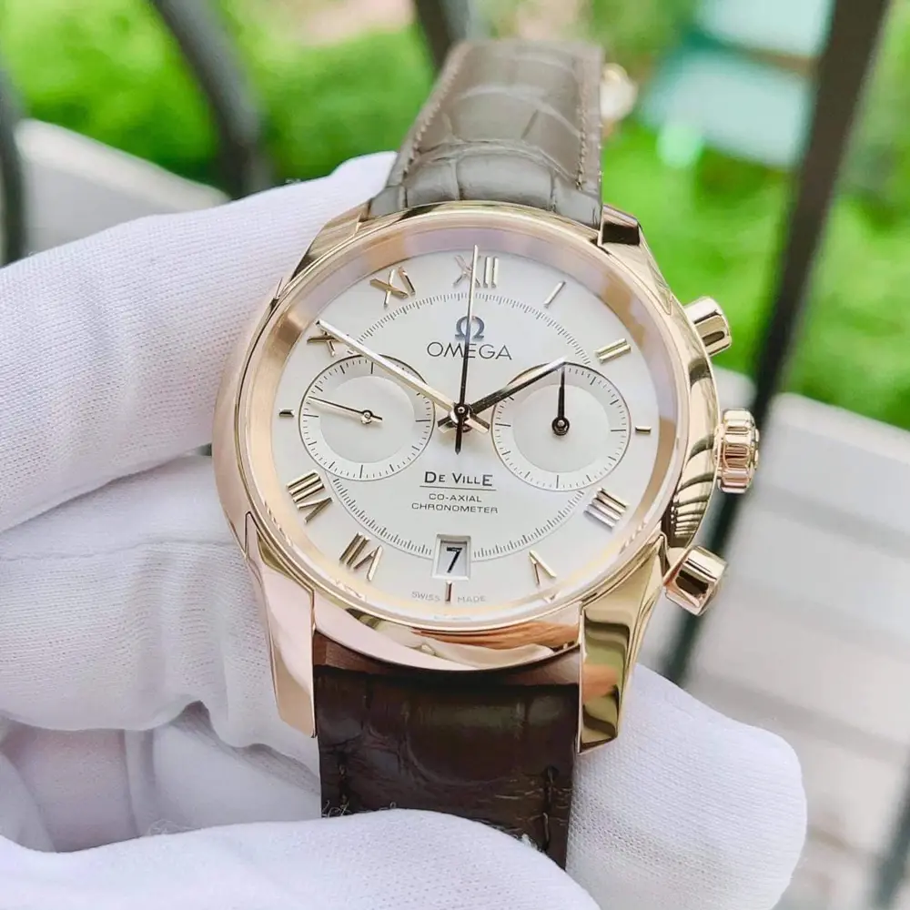 Đồng Hồ Omega De Ville Hour Vision Chronograph 431.53.42.51.02.001 (43153425102001) Đồng Hồ Omega De Ville Hour Vision Chronograph 431.53.42.51.02.001 (43153425102001) - Ảnh 3