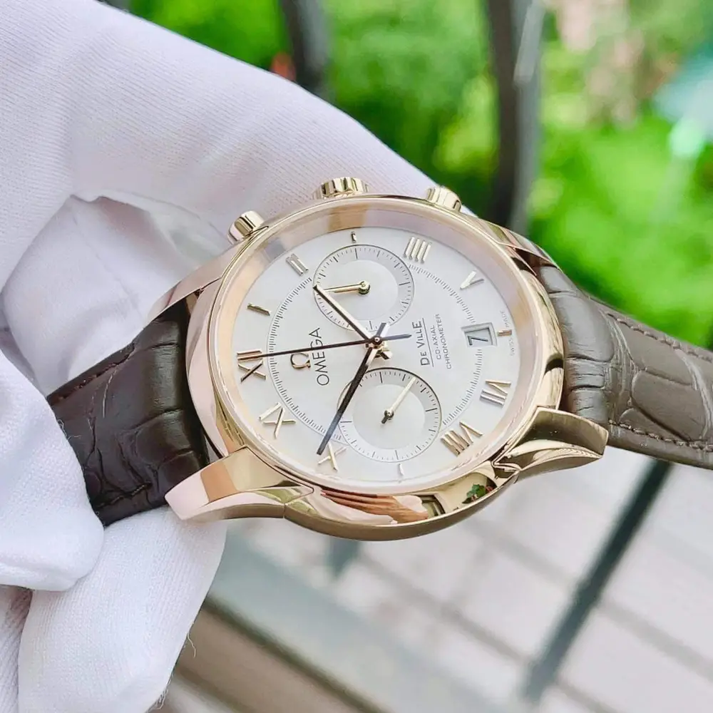 Đồng Hồ Omega De Ville Hour Vision Chronograph 431.53.42.51.02.001 (43153425102001) Đồng Hồ Omega De Ville Hour Vision Chronograph 431.53.42.51.02.001 (43153425102001) - Ảnh 5