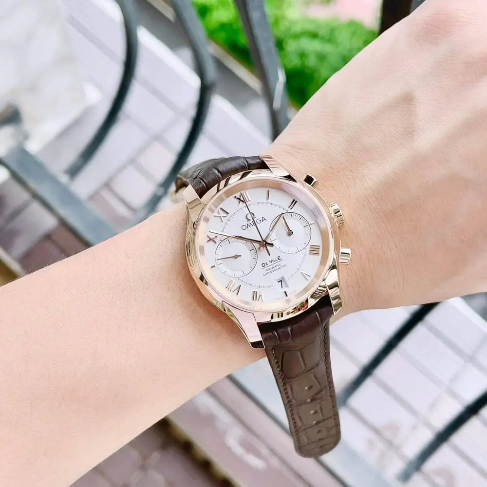 Đồng Hồ Omega De Ville Hour Vision Chronograph 431.53.42.51.02.001 (43153425102001) Omega De Ville Hour Vision Chronograph 431.53.42.51.02.001 43153425102001 9