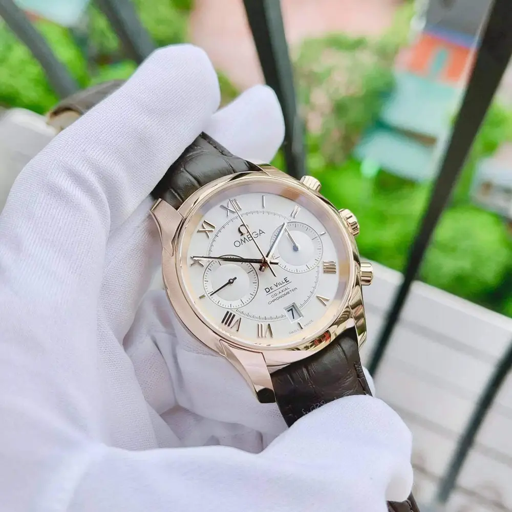Đồng Hồ Omega De Ville Hour Vision Chronograph 431.53.42.51.02.001 (43153425102001) Đồng Hồ Omega De Ville Hour Vision Chronograph 431.53.42.51.02.001 (43153425102001) - Ảnh 2