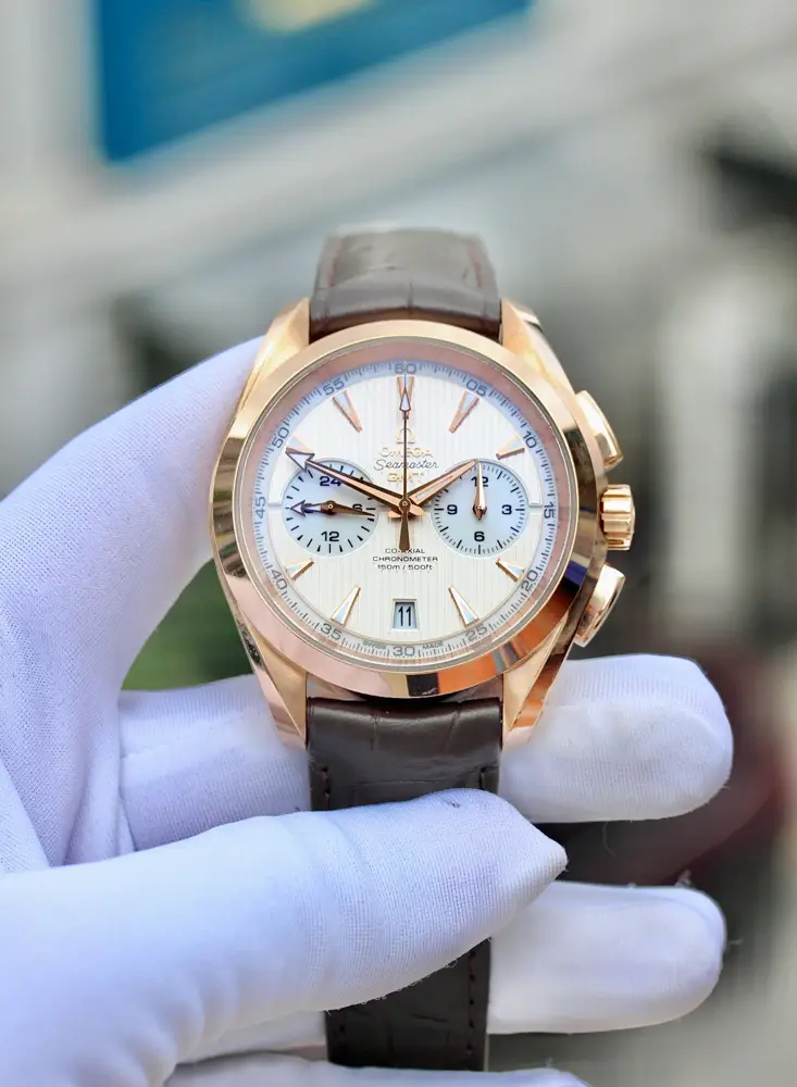 Đồng Hồ Omega Seamaster Aqua Terra Co-Axial GMT Chronograph 231.53.43.52.02.001 (23153435202001) Đồng Hồ Omega Seamaster Aqua Terra Co-Axial GMT Chronograph 231.53.43.52.02.001 (23153435202001) - Ảnh 2
