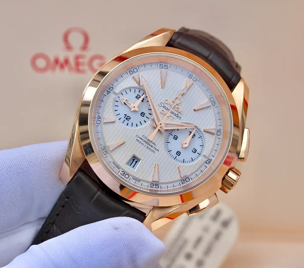 Đồng Hồ Omega Seamaster Aqua Terra Co-Axial GMT Chronograph 231.53.43.52.02.001 (23153435202001) Omega Seamaster Aqua Terra 231.53.43.52.02.001 23153435202001 5