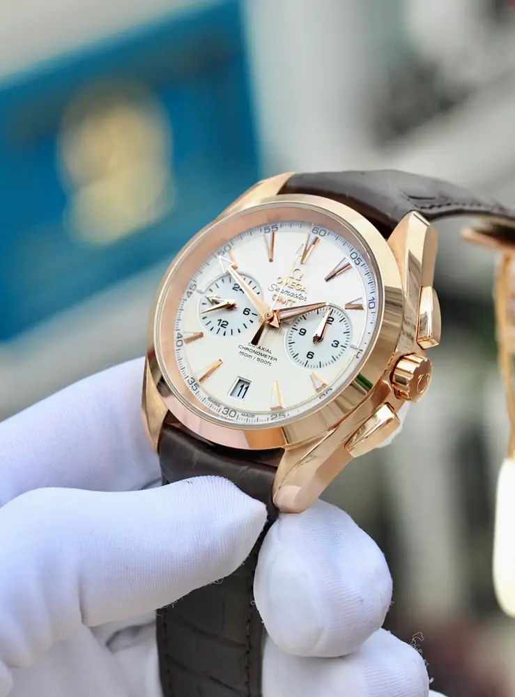Đồng Hồ Omega Seamaster Aqua Terra Co-Axial GMT Chronograph 231.53.43.52.02.001 (23153435202001) Đồng Hồ Omega Seamaster Aqua Terra Co-Axial GMT Chronograph 231.53.43.52.02.001 (23153435202001) - Ảnh 3