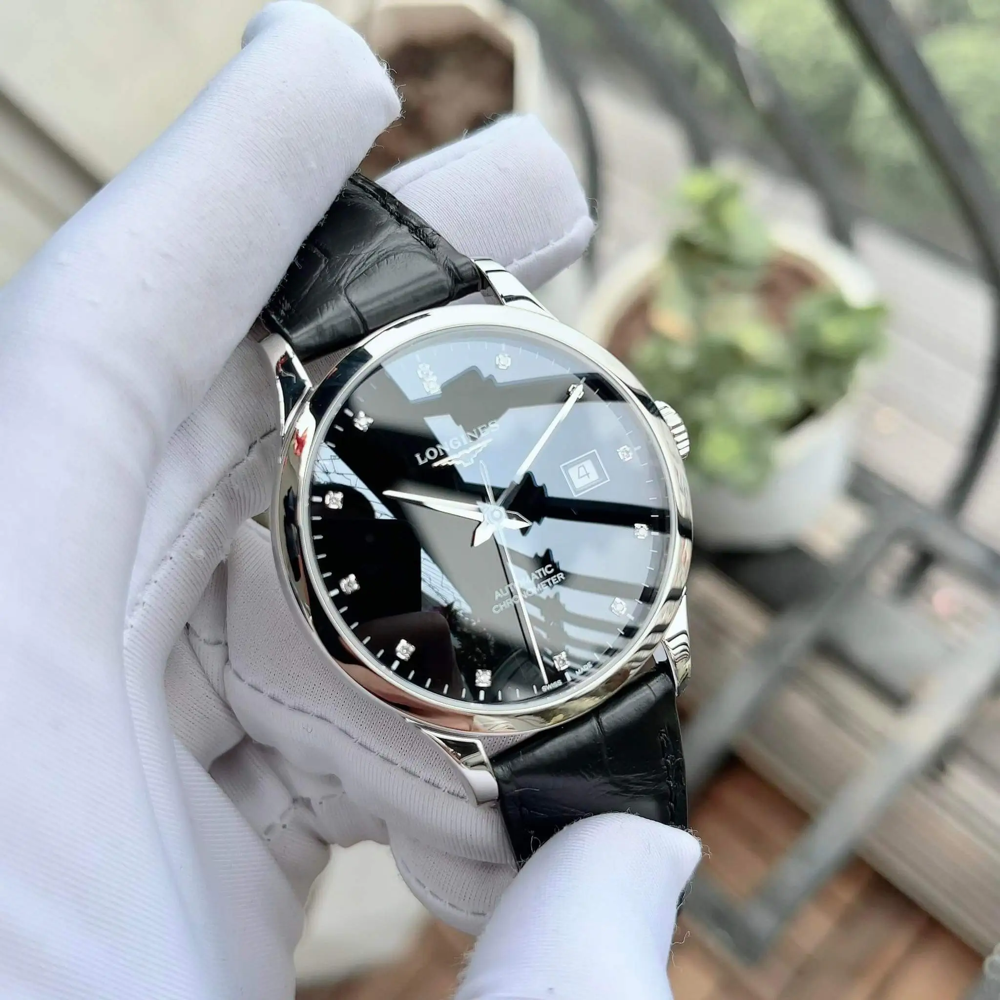 Đồng Hồ Longines Record Collection L2.821.4.57.2 (L28214572) longines l28214572 l2 821 4 57 2 size 40 1