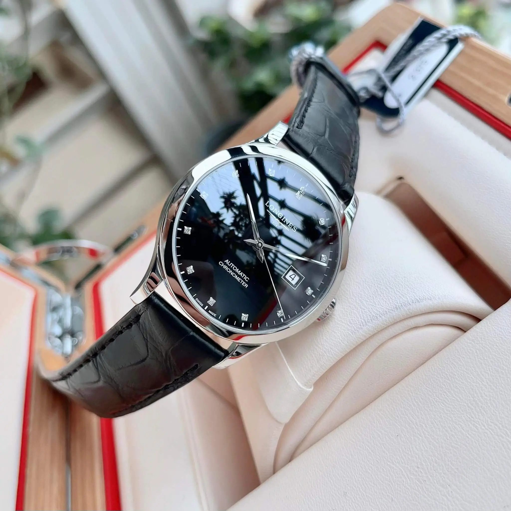 Đồng Hồ Longines Record Collection L2.821.4.57.2 (L28214572) Đồng Hồ Longines Record Collection L2.821.4.57.2 (L28214572) - Ảnh 2