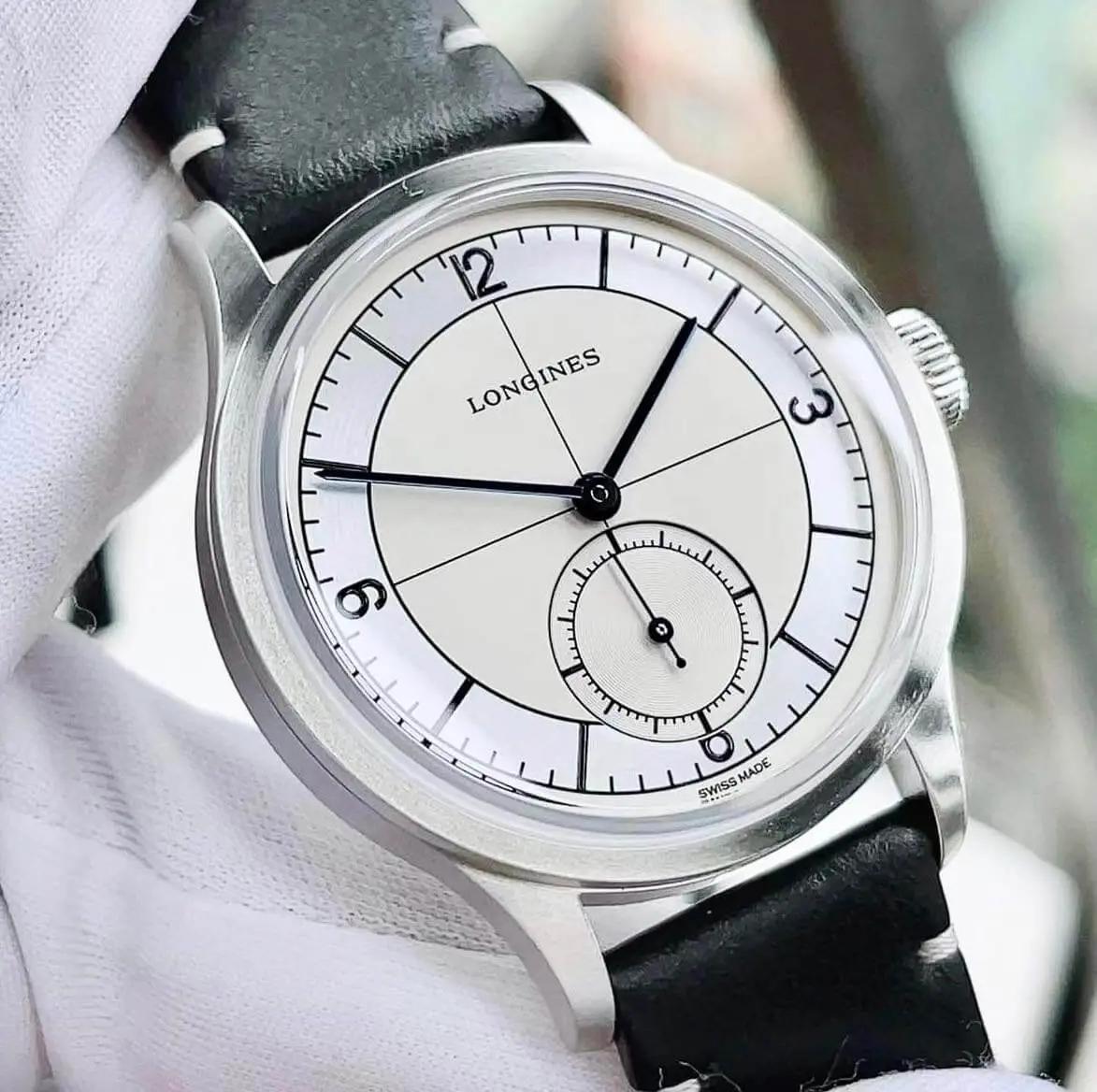 Đồng Hồ Longines Heritage Classic Sector Dial L2.828.4.73.0 (L28284730) longines l28284730 l2 828 4 73 0 1