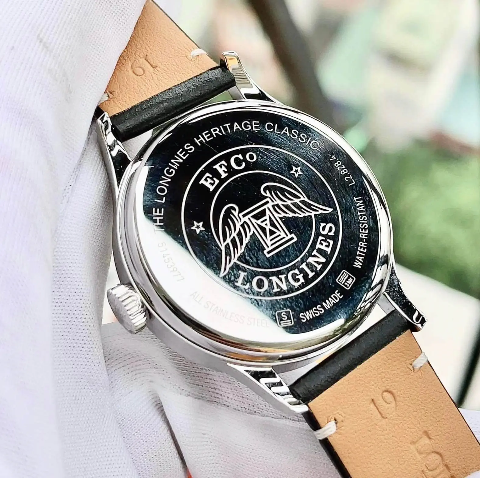 Đồng Hồ Longines Heritage Classic Sector Dial L2.828.4.73.0 (L28284730) Đồng Hồ Longines Heritage Classic Sector Dial L2.828.4.73.0 (L28284730) - Ảnh 6