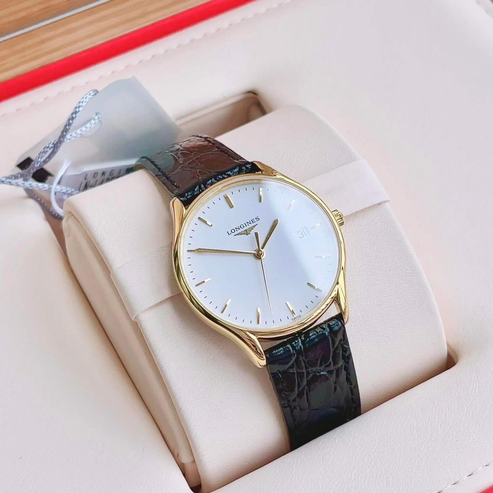 Đồng Hồ Longines Lyre L4.359.2.12.2 (L43592122) longines l43592122 l4 359 2 12 2 size 32 5