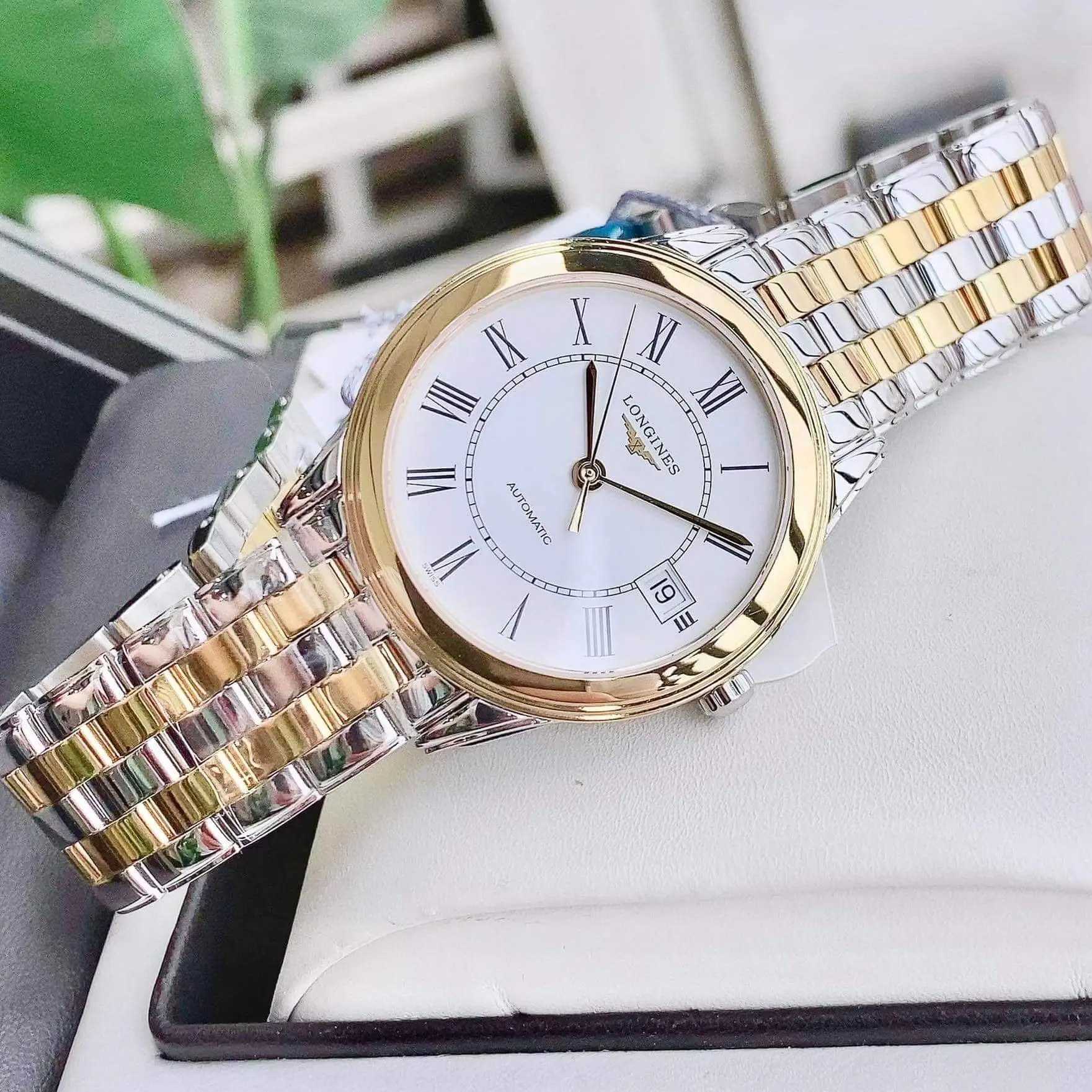 Đồng Hồ Longines Flagship L4.774.3.21.7 (L47743217) longines l47743217 l4 774 3 21 7 size 36