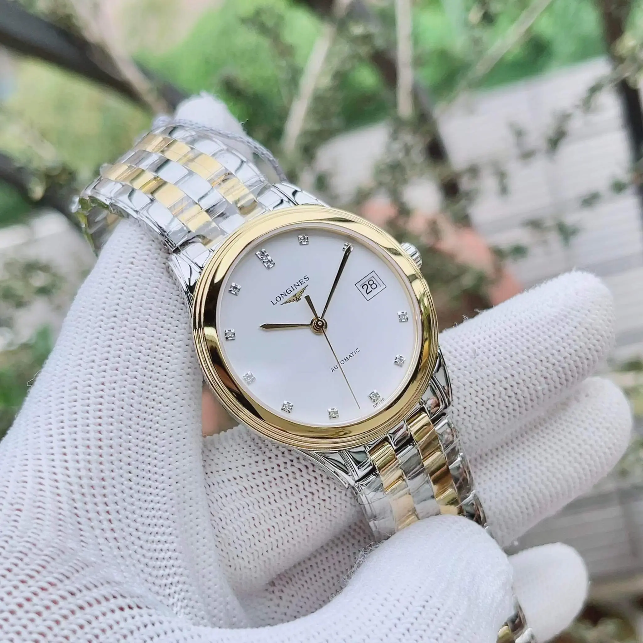 Đồng Hồ Longines Flagship L4.774.3.27.7 (L47743277) longines l47743277 l4 774 3 27 7 size 36 1