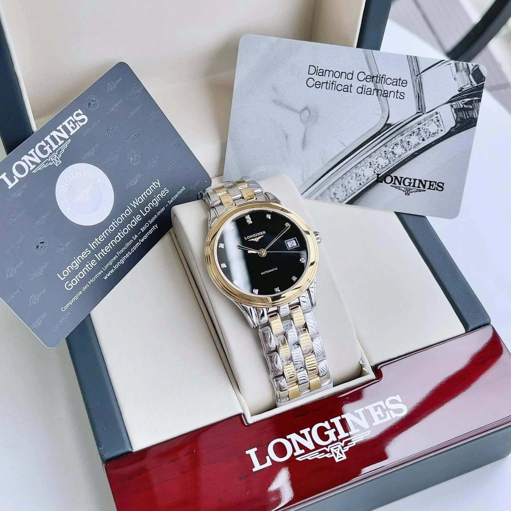 Đồng Hồ Longines Flagship L4.774.3.57.7 (L47743577) longines l47743577 l4 774 3 57 7 size 36 5
