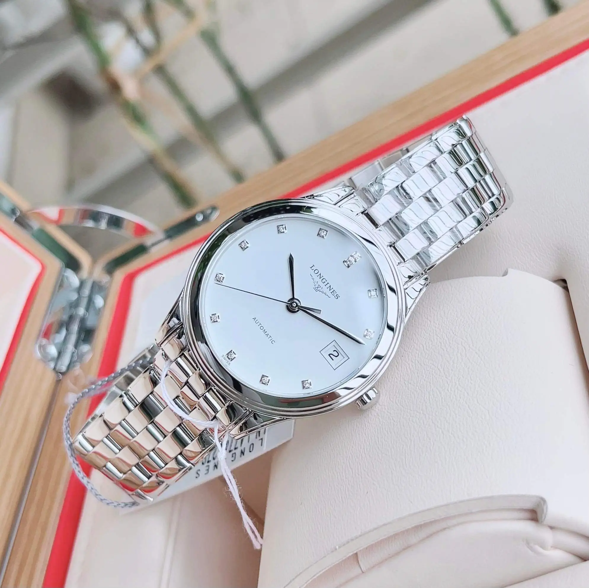 Đồng Hồ Longines Flagship L4.774.4.27.6 (L47744276) longines l47744276 l4 774 4 27 6 size 36