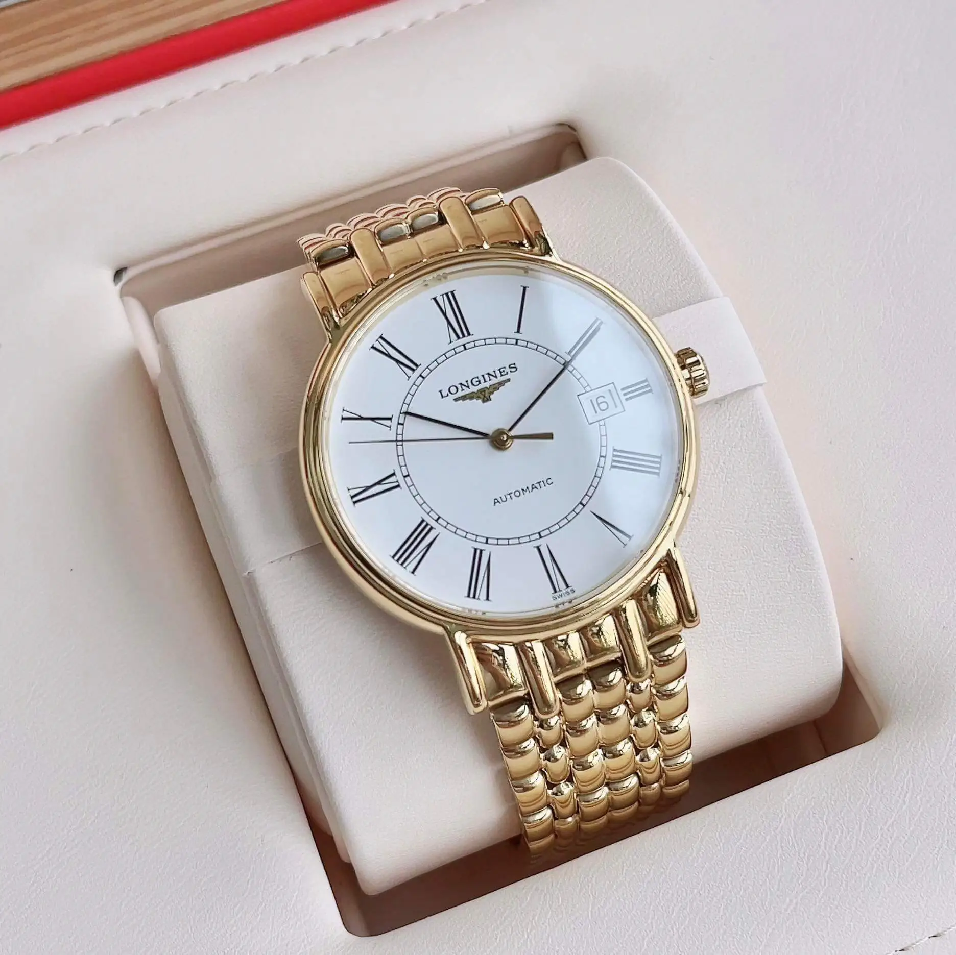 Đồng Hồ Longines Presence L4.921.2.11.8 ( L49212118 ) Đồng Hồ Longines Presence L4.921.2.11.8 ( L49212118 ) - Ảnh 4