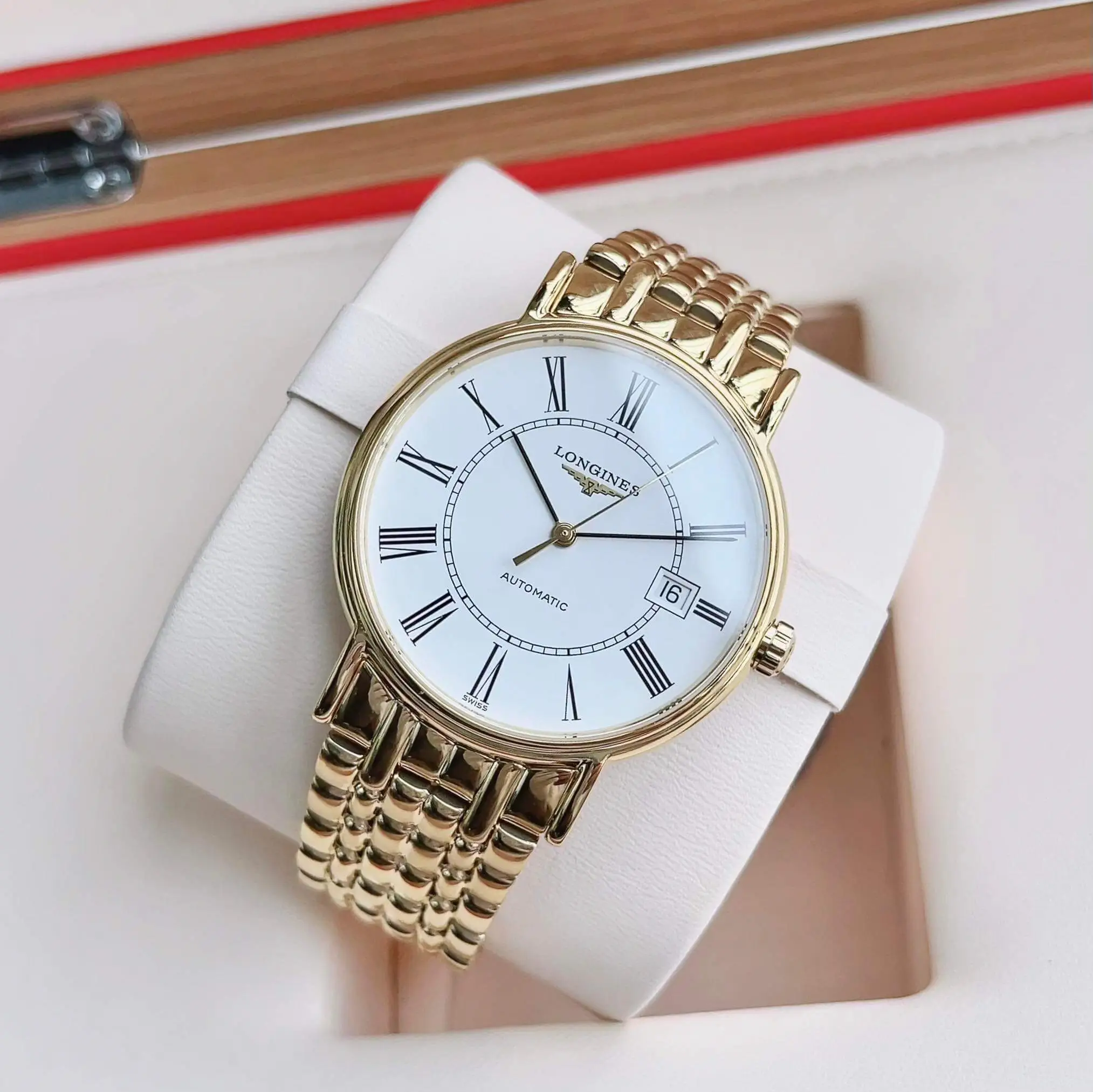 Đồng Hồ Longines Presence L4.921.2.11.8 ( L49212118 ) Đồng Hồ Longines Presence L4.921.2.11.8 ( L49212118 ) - Ảnh 3