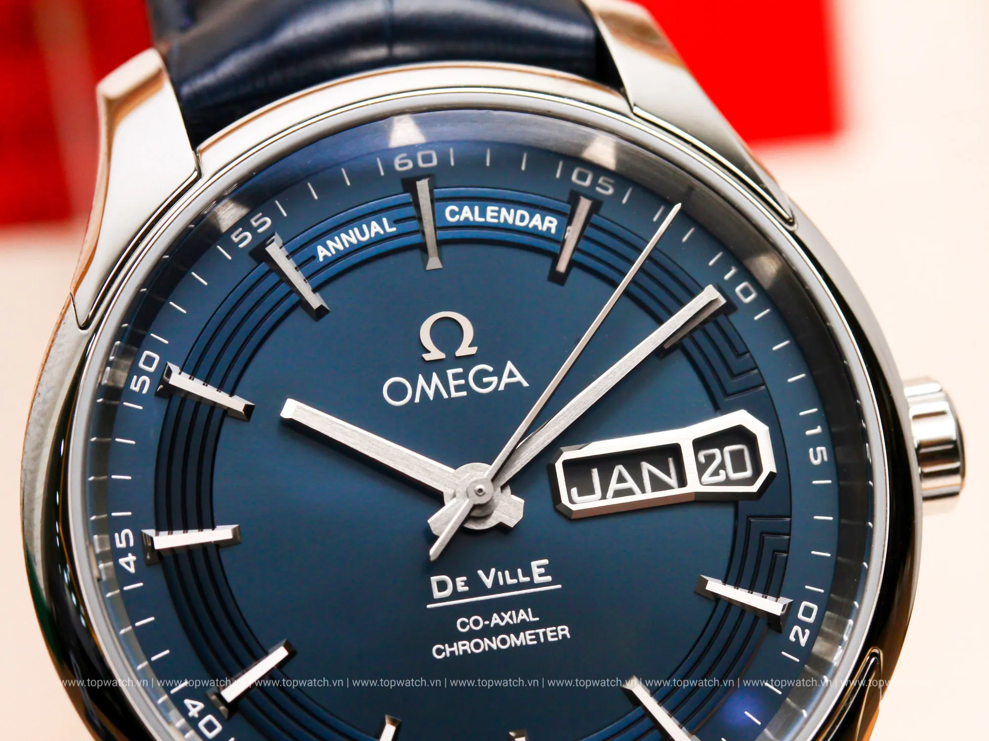 Đồng Hồ Omega De Ville Hour Vision Annual Calendar 431.33.41.22.03.001 (43133412203001) Đồng Hồ Omega De Ville Hour Vision Annual Calendar 431.33.41.22.03.001 (43133412203001) - Ảnh 3