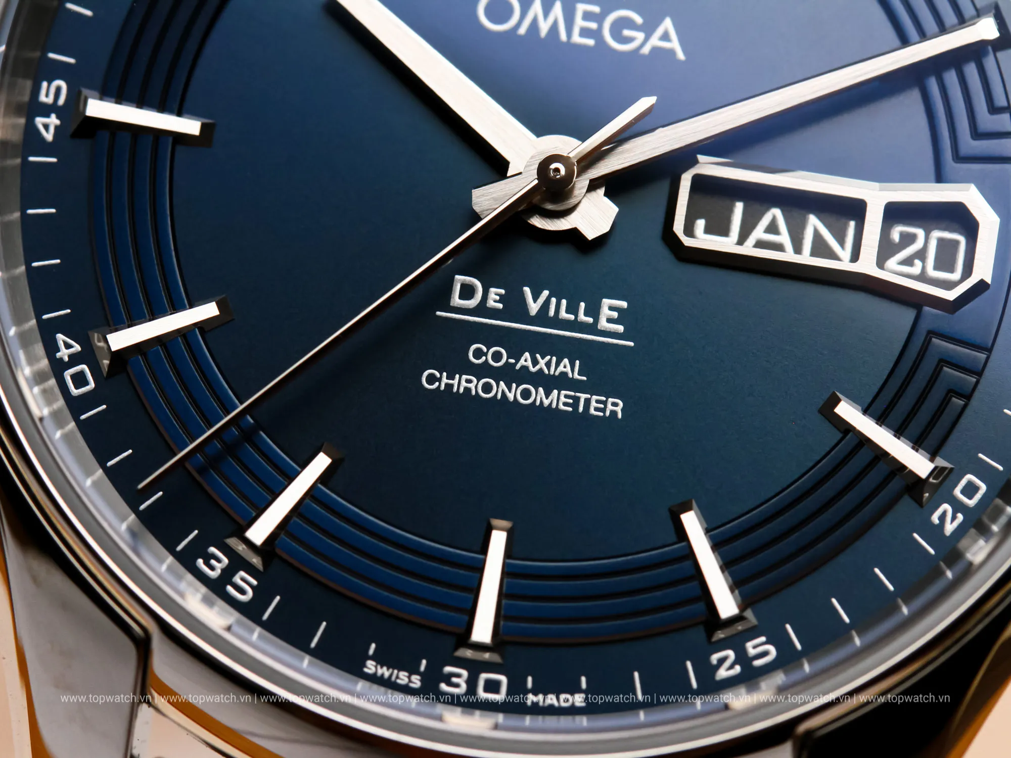 Đồng Hồ Omega De Ville Hour Vision Annual Calendar 431.33.41.22.03.001 (43133412203001) Đồng Hồ Omega De Ville Hour Vision Annual Calendar 431.33.41.22.03.001 (43133412203001) - Ảnh 4