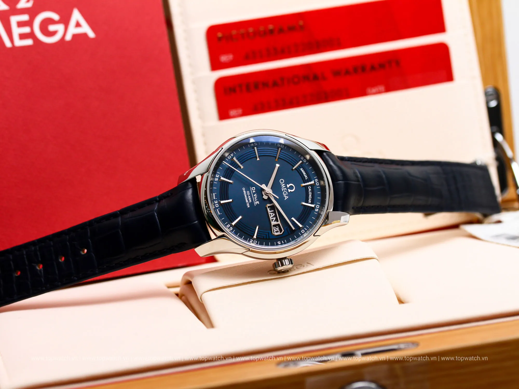 Đồng Hồ Omega De Ville Hour Vision Annual Calendar 431.33.41.22.03.001 (43133412203001) Đồng Hồ Omega De Ville Hour Vision Annual Calendar 431.33.41.22.03.001 (43133412203001) - Ảnh 10