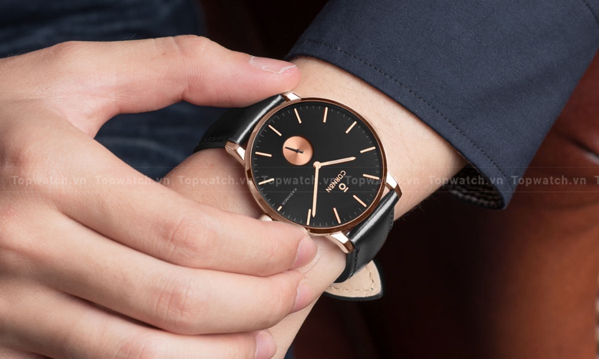 cách lên cót đồng hồ cơ automatic