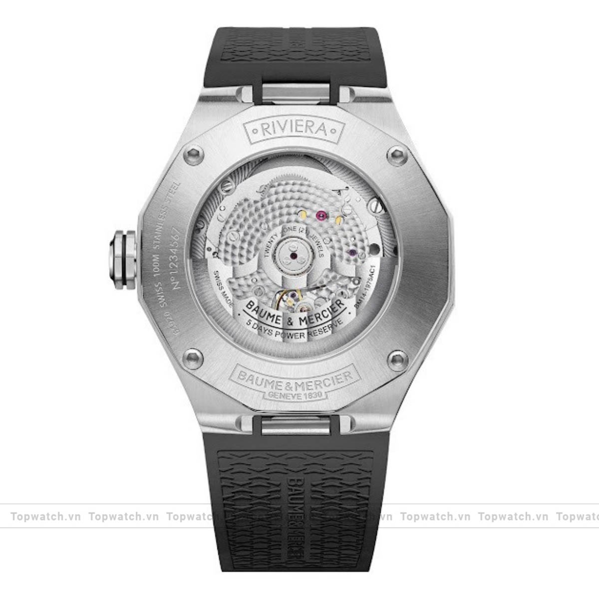 Baume & Mercier Rivera Automatic Watch 39mm Baume & Mercier Rivera Automatic Watch 39mm - Ảnh 2
