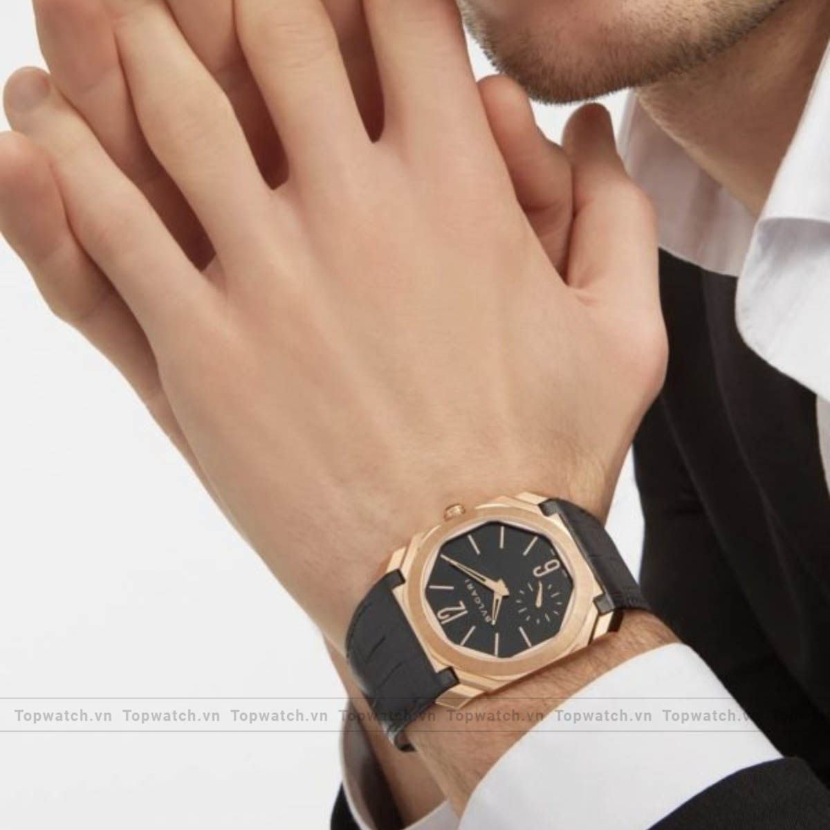 Bvlgari Octo 103286 Finissimo Extra Thin Watch 40mm Bvlgari Octo 103286 Finissimo Extra Thin Watch 40mm - Ảnh 2