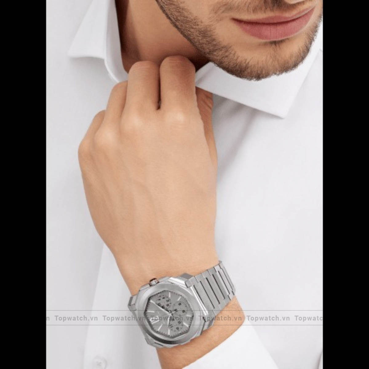 Bvlgari Octo Finissimo 103661 GMT Watch 43mm Bvlgari Octo Finissimo 103661 GMT Watch 43mm - Ảnh 2