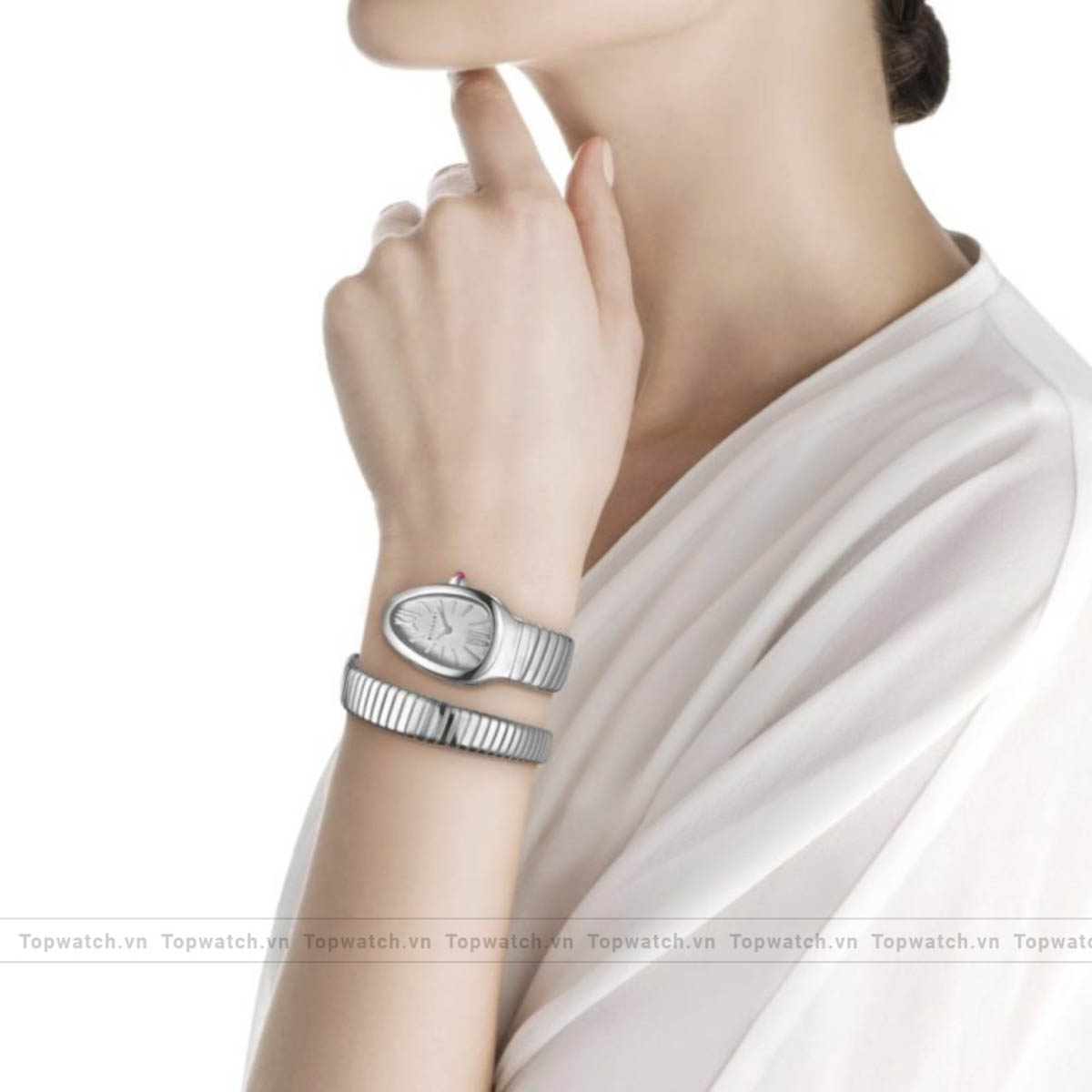 Bvlgari Serpenti Tubogas 101817 Watch 35mm Bvlgari Serpenti Tubogas 101817 Watch 35mm - Ảnh 2