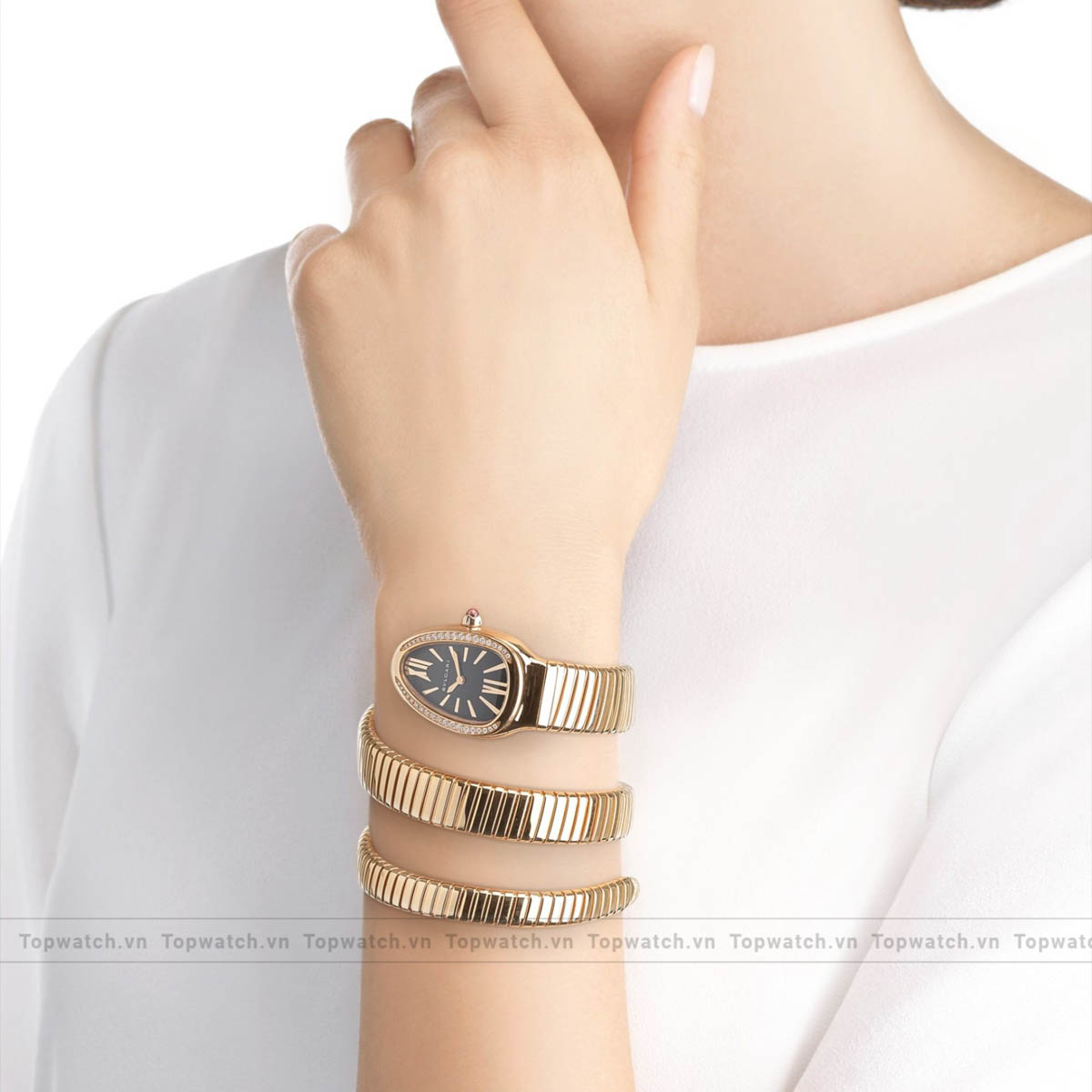 Bvlgari Serpenti Tubogas 102680 sp35c14spgd.2t 35mm Bvlgari Serpenti Tubogas 102680 sp35c14spgd.2t 35mm - Ảnh 2