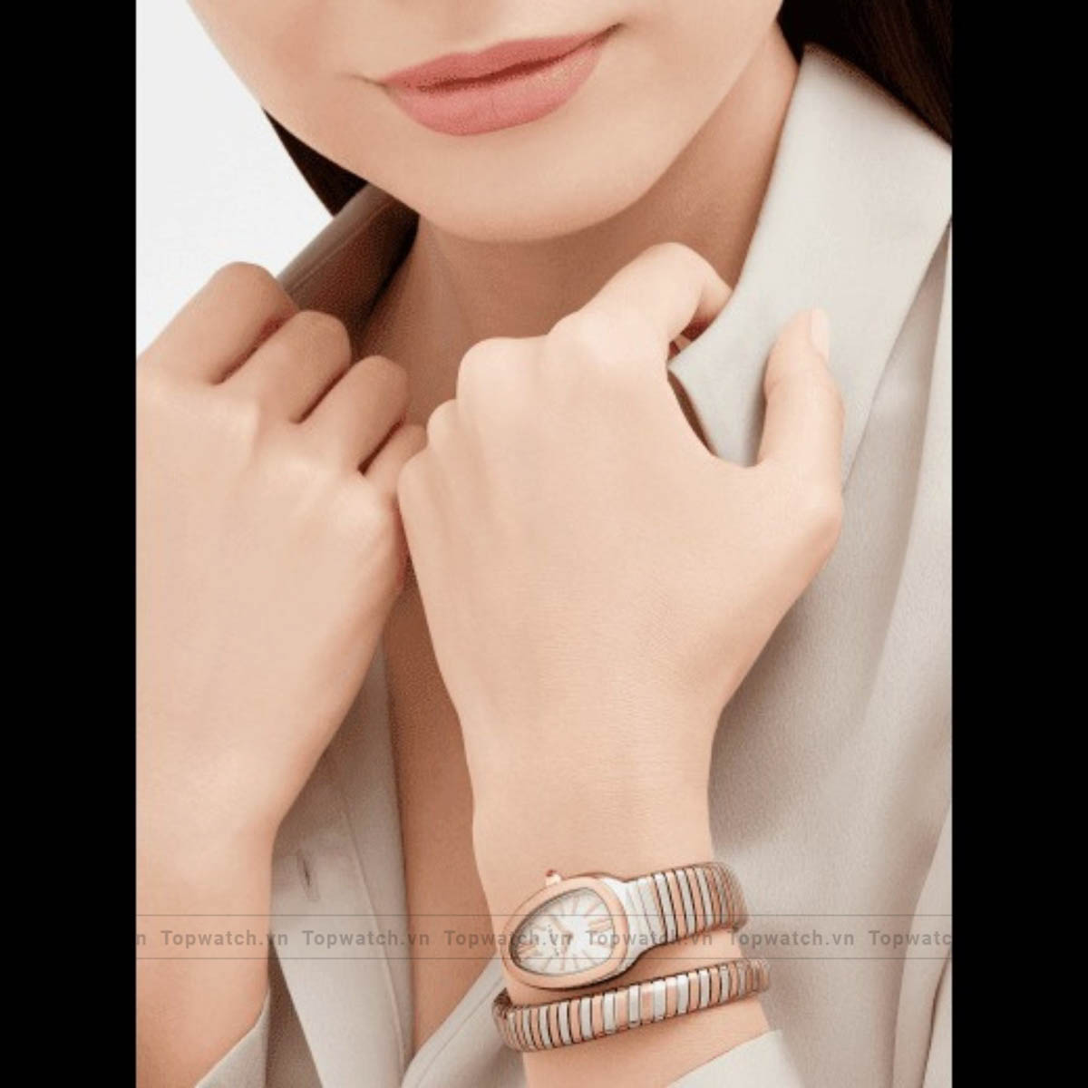 Bvlgari Serpenti Tubogas 103708 Watch 35mm Bvlgari Serpenti Tubogas 103708 Watch 35mm - Ảnh 2