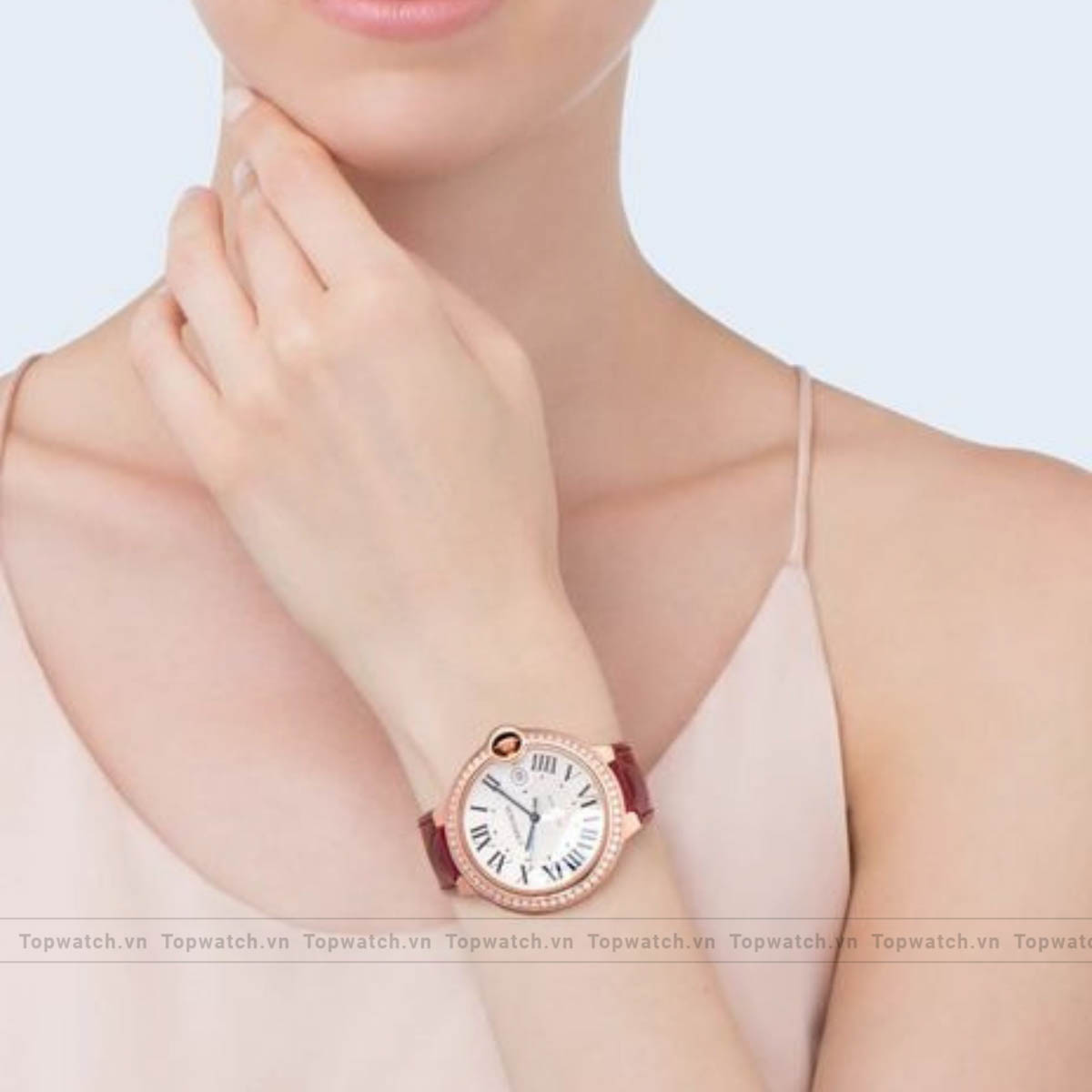 Cartier Ballon Bleu De Cartier WJBB0035 Watch 42mm Cartier Ballon Bleu De Cartier WJBB0035 Watch 42mm - Ảnh 2