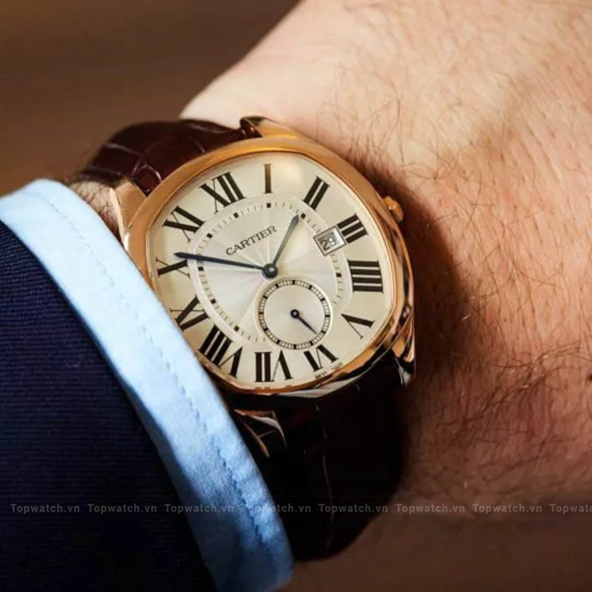 Cartier Drive De Cartier WGNM0003 Watch 40mm Cartier Drive De Cartier WGNM0003 Watch 40mm - Ảnh 2