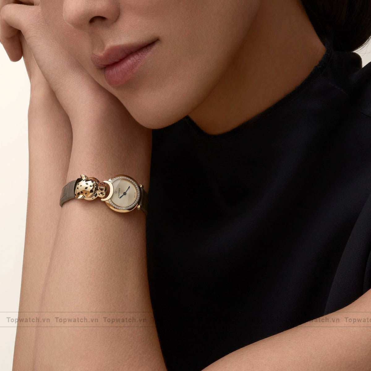 Cartier La Panthère De Cartier CRHPI01297 Watch 23.6mm Cartier La Panthère De Cartier CRHPI01297 Watch 23.6mm - Ảnh 2
