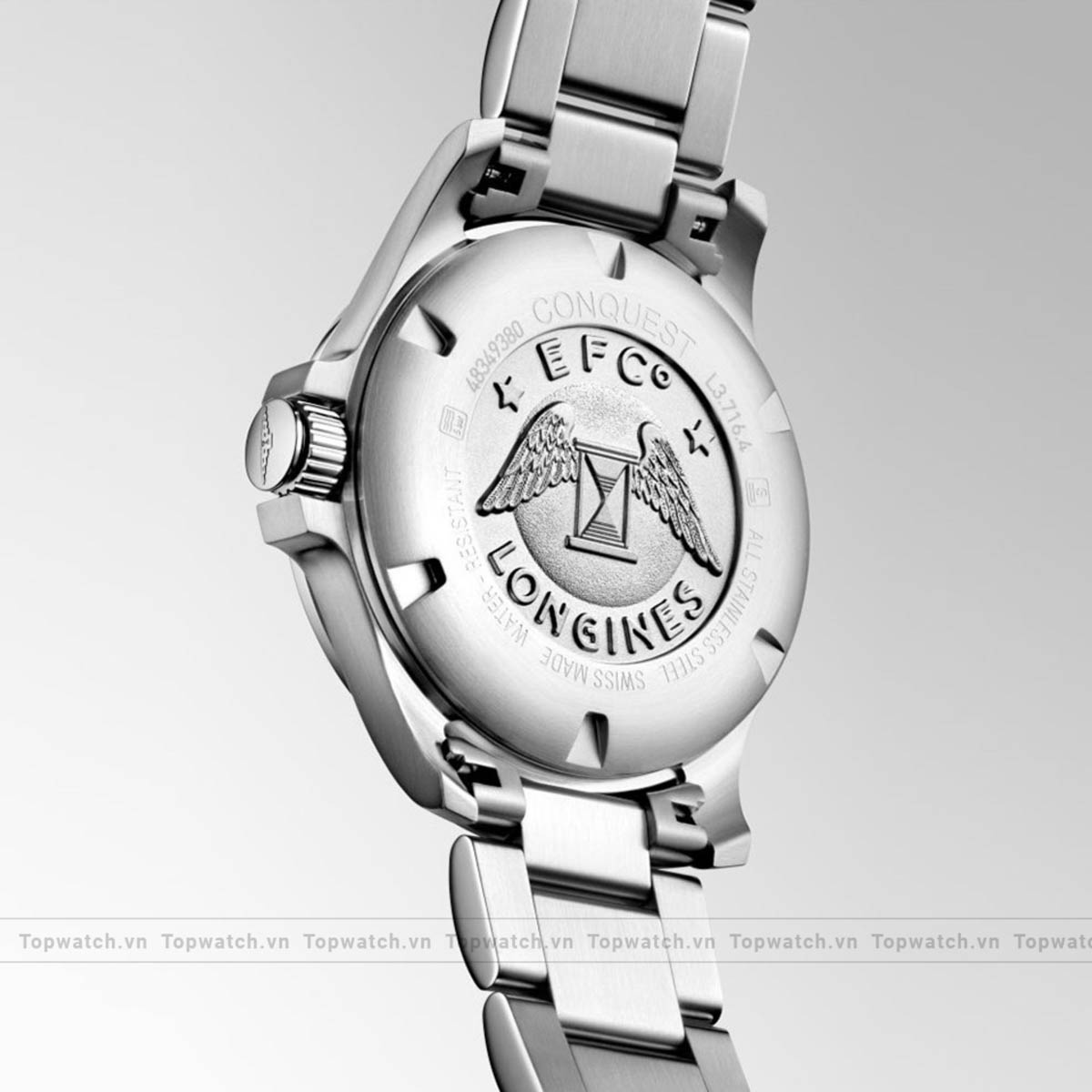 Longines Hydroconquest Silver Tone Watch 39mm Longines Hydroconquest Silver Tone Watch 39mm - Ảnh 2