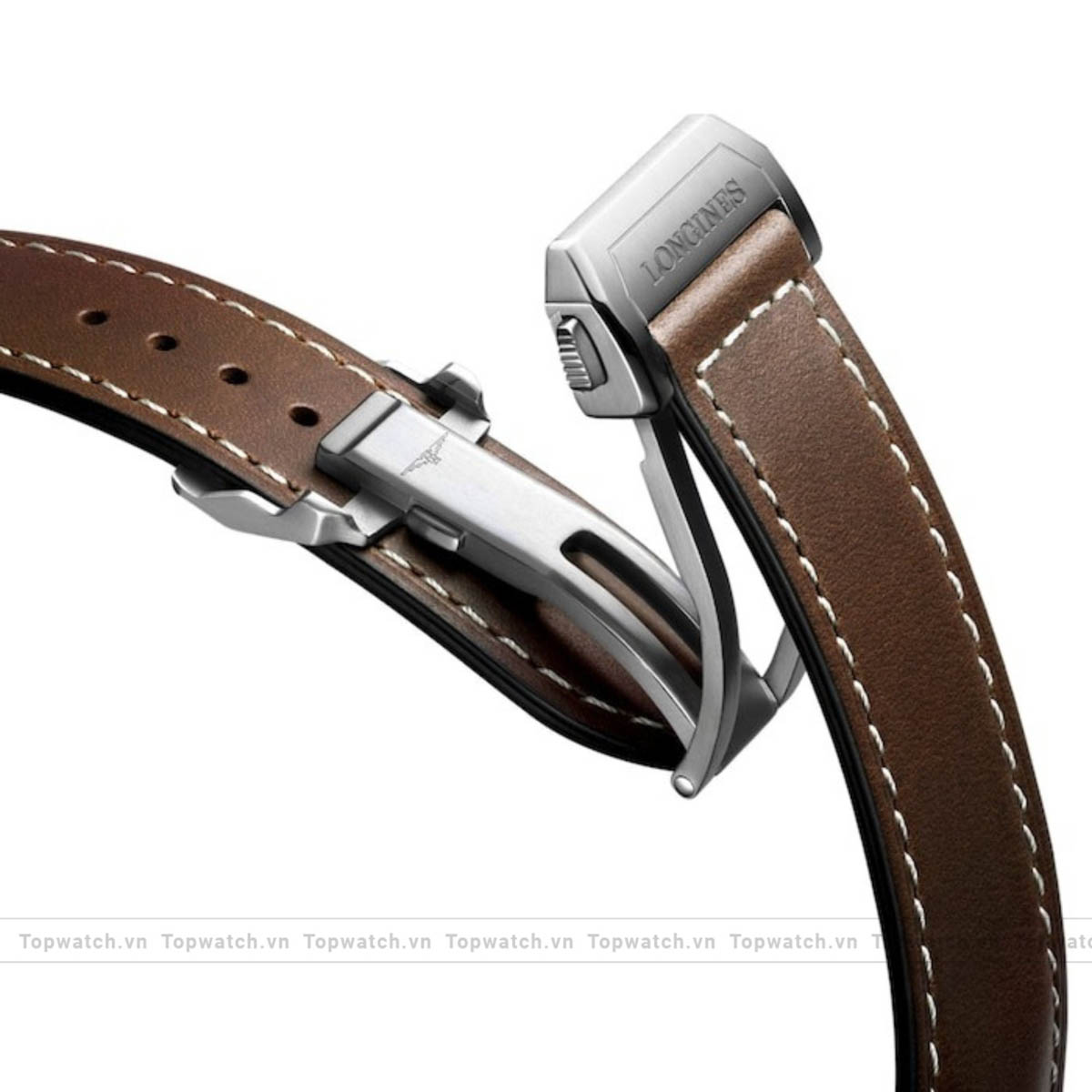 Longines Spirit L3.821.5.59.2 Brown - Tone Flyback Watch 42mm Longines Spirit L3.821.5.59.2 Brown - Tone Flyback Watch 42mm - Ảnh 4