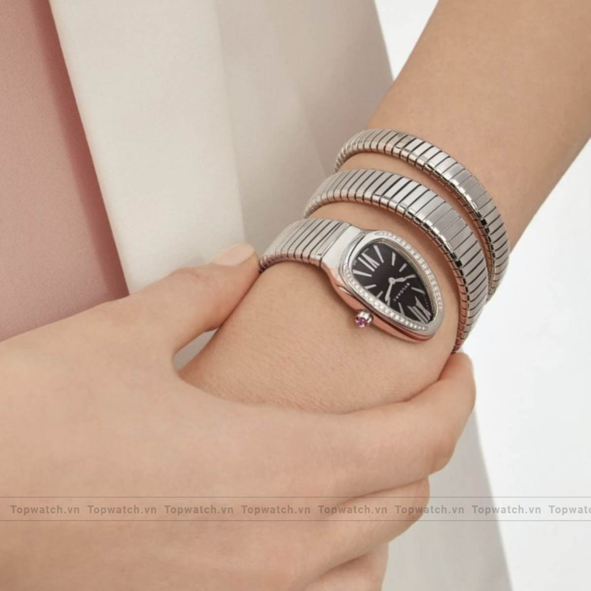 Bvlgari Serpenti Tubogas 103433 Watch 35mm Bvlgari Serpenti Tubogas 103433 Watch 35mm - Ảnh 2