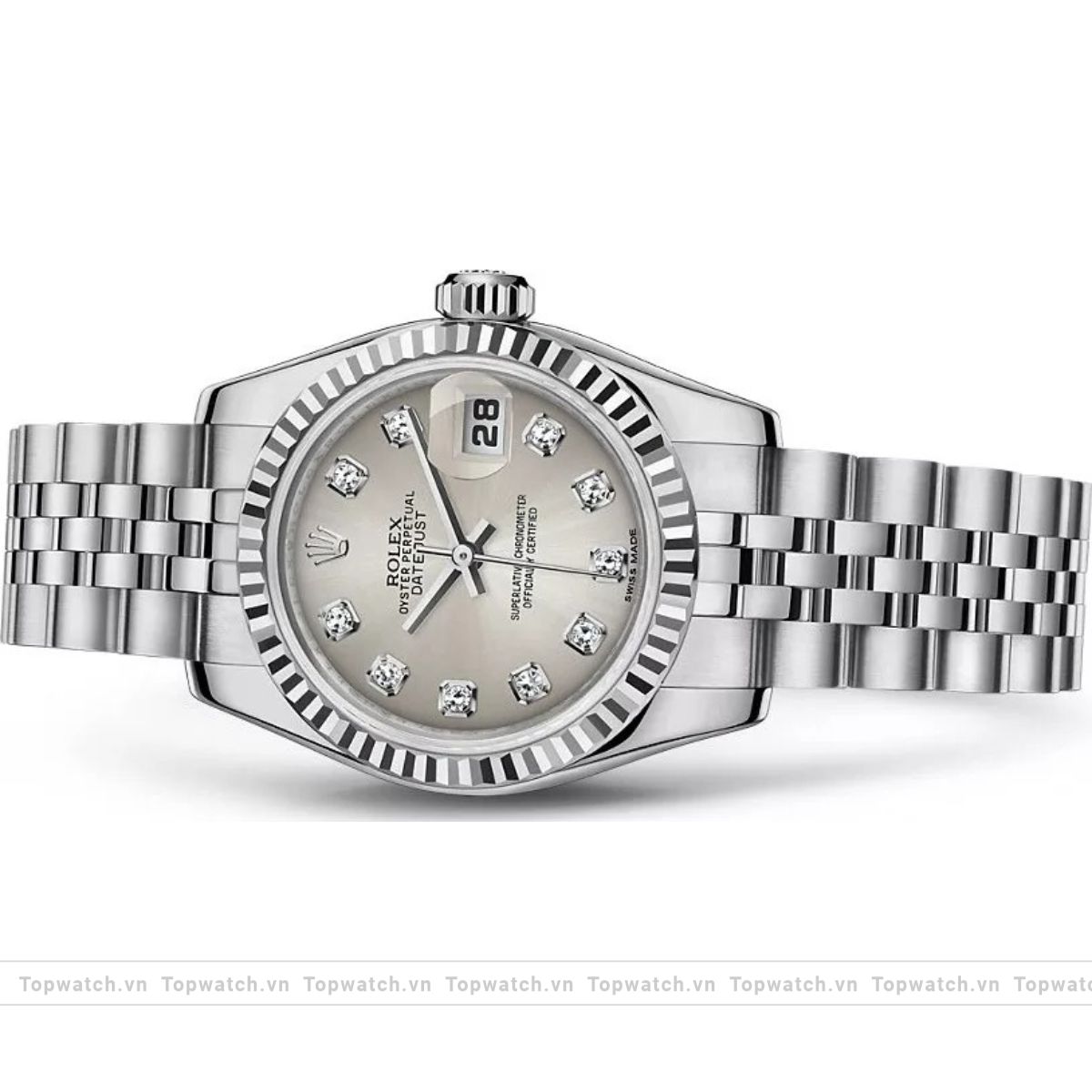 Rolex Oyster Perpetual 179174 Grey Watch 26mm Rolex Oyster Perpetual 179174 Grey Watch 26mm - Ảnh 2