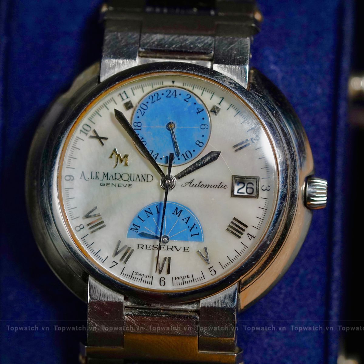 Đồng hồ A Le Marquand Diamond Power Reserve GMT Automatic Đồng hồ A Le Marquand Diamond Power Reserve GMT Automatic - Ảnh 2