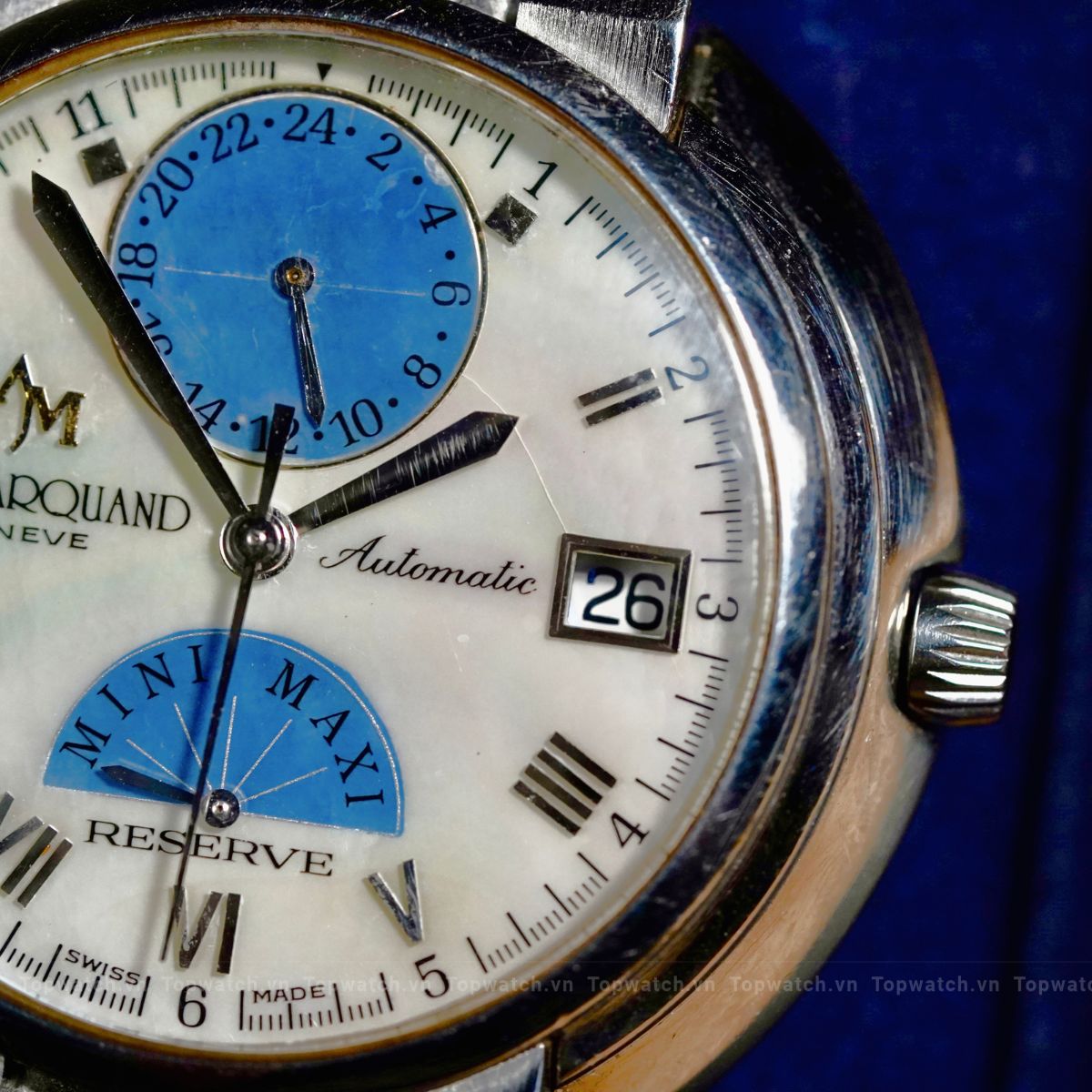 Đồng hồ A Le Marquand Diamond Power Reserve GMT Automatic Đồng hồ A Le Marquand Diamond Power Reserve GMT Automatic