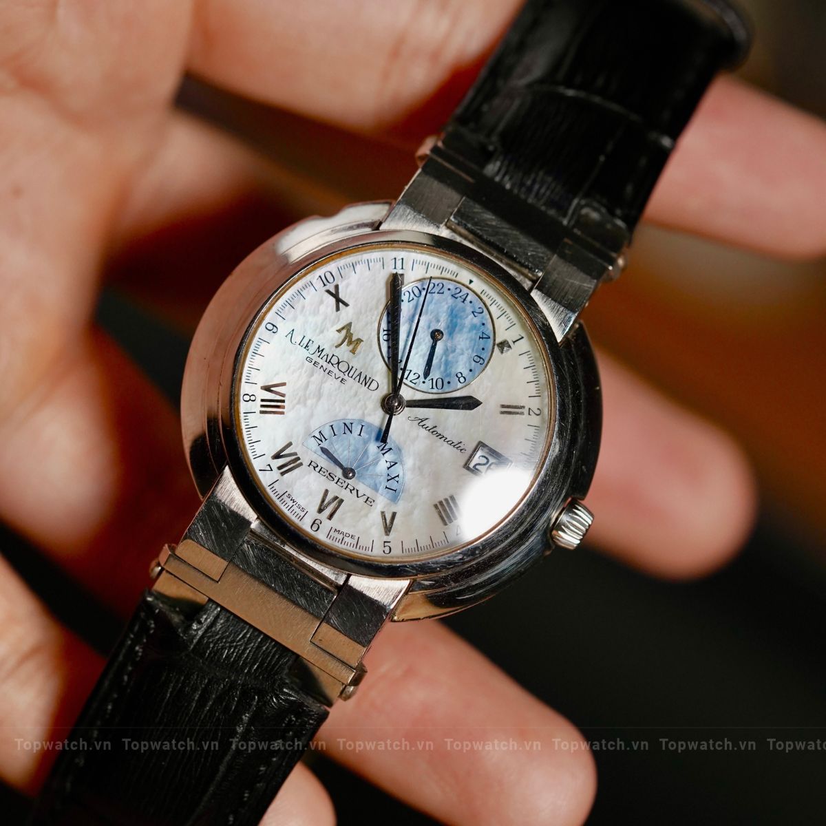Đồng hồ A Le Marquand Diamond Power Reserve GMT Automatic Đồng hồ A Le Marquand Diamond Power Reserve GMT Automatic