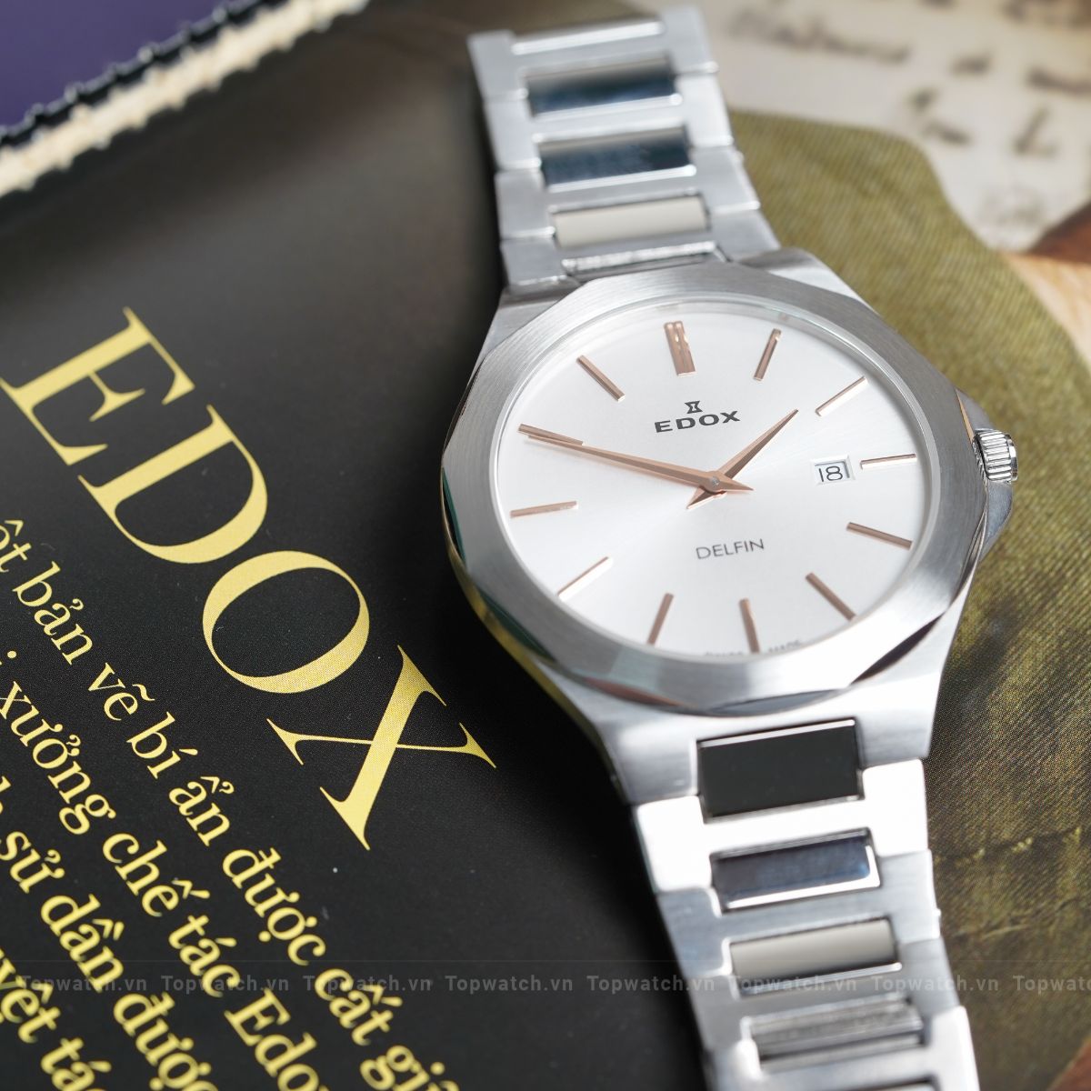 Đồng hồ Edox 80117-3M-AIN Đồng hồ Edox 80117-3M-AIN