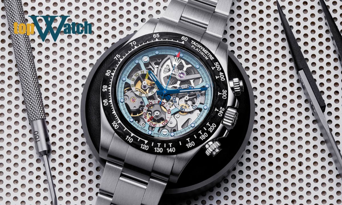 Sự thật về sự tồn tại của đồng hồ cơ lộ máy Rolex rolex cơ lộ máy được chế tác đặc biệt