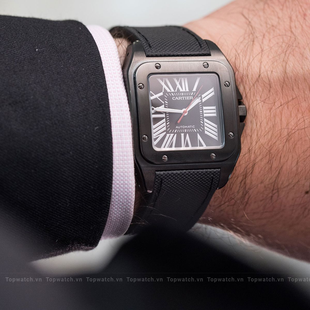 Cartier Santos De Cartier WSSA0006 Watch 51.1 x 41.3mm Cartier Santos De Cartier WSSA0006 Watch 51.1 x 41.3mm